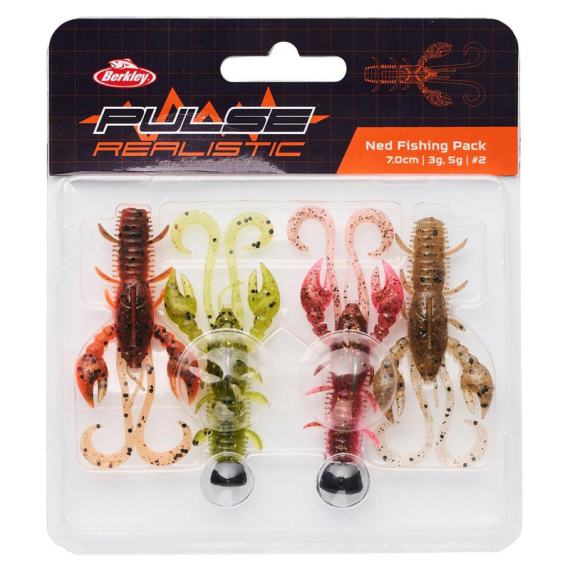 Berkley Ned Fishing Pack dans le groupe Leurre de la peche / Leurre souple / Écrevisses et appâts creaturebait l\'adresse Sportfiskeprylar.se (1594920r)