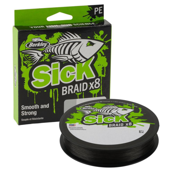 Berkley Sick Braid Black 150m dans le groupe Lignes de pêche / Tresse peche l\'adresse Sportfiskeprylar.se (1596686r)