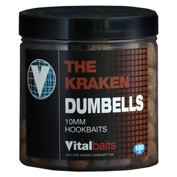 Vital Baits The Kraken Dumbells 10mm 150 g dans le groupe Leurre de la peche / Bouillettes, esches et amorce / Bouillette, bouillette carpe l\'adresse Sportfiskeprylar.se (16-0001)