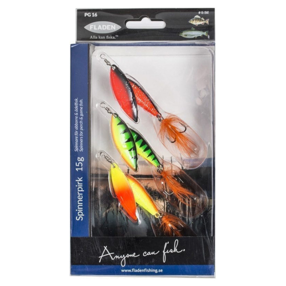 Fladen Spinnerpilk 3pcs 15g Fluo dans le groupe Leurre de la peche / Leurre pêche en mer / Jigs de pêche en mer l\'adresse Sportfiskeprylar.se (16-7047)