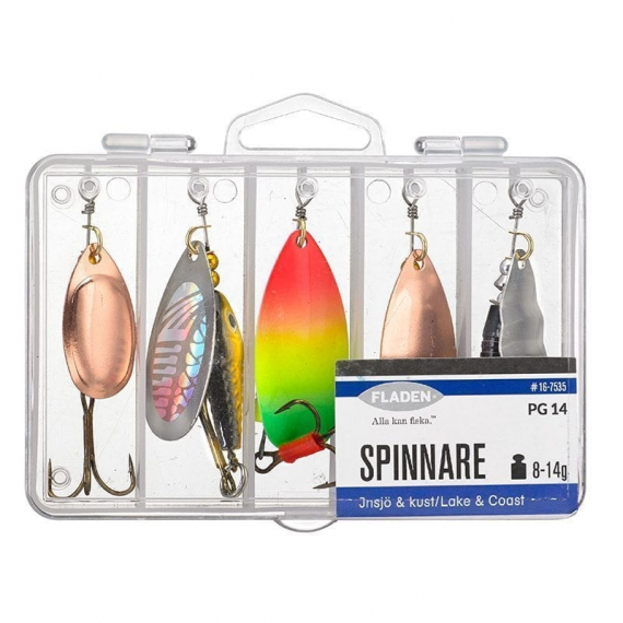 Fladen Spinnare 8-14g 4-pack dans le groupe Leurre de la peche / Kits leurres l\'adresse Sportfiskeprylar.se (16-7535)