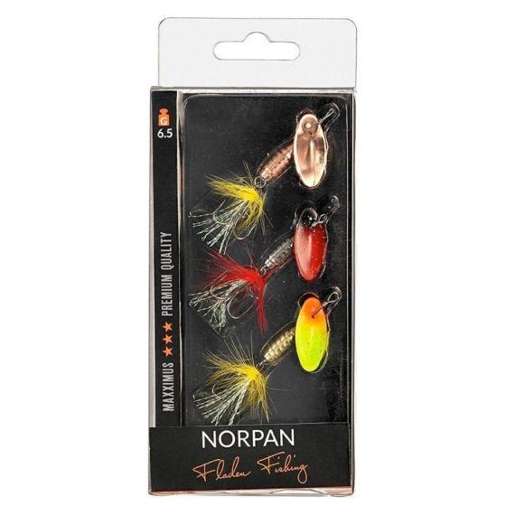 Fladen Norpan 6g Spinnare 3-pack dans le groupe Leurre de la peche / Kits leurres l\'adresse Sportfiskeprylar.se (16-7587)