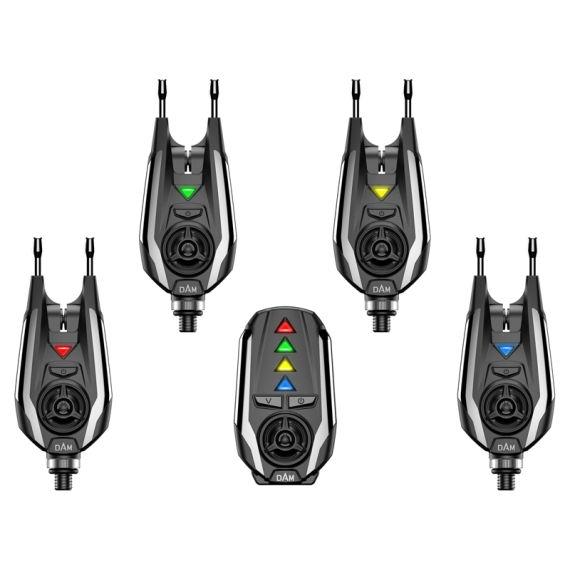 DAM TFX Alarm Set 4+1 dans le groupe Accessoires de pêche / Détecteurs de touches et indicateurs / Detecteur de touche peche l\'adresse Sportfiskeprylar.se (1604061)