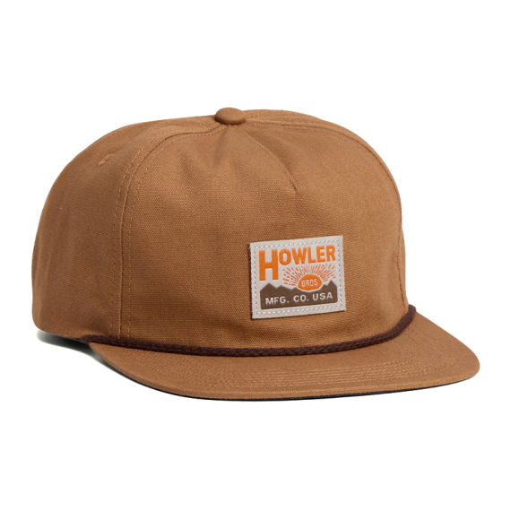 Howler Bro\'s Unstructured Snapback Hats HB Manufacturing Co. - Brown Oxford dans le groupe Habits et chaussures / Chapeau de peche, casquette peche / Casquettes l\'adresse Sportfiskeprylar.se (160525F-HBM)