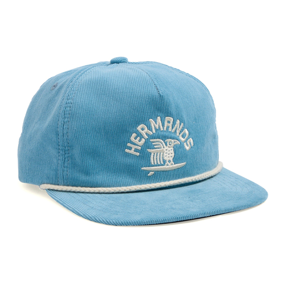 Howler Bros Unstructured Snapback Hats Surfbird - Blue Corduroy dans le groupe Habits et chaussures / Chapeau de peche, casquette peche / Casquettes l\'adresse Sportfiskeprylar.se (160526S-SUR)