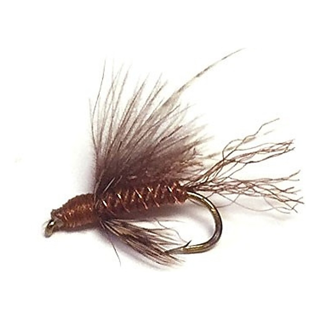 CDC Caddis Emerger Brown # 16 dans le groupe Leurre de la peche / Mouches / Mouches sèches l\'adresse Sportfiskeprylar.se (16058-BRWN-16)