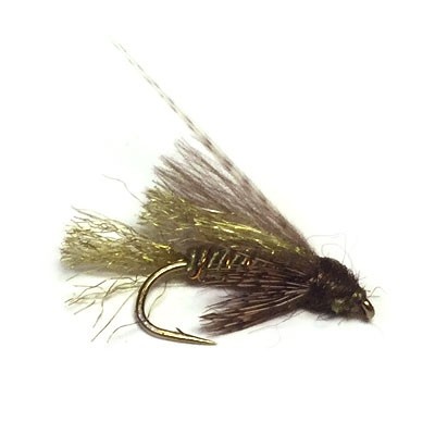 CDC Caddis Emerger Olive # 14 dans le groupe Leurre de la peche / Mouches / Mouches sèches l\'adresse Sportfiskeprylar.se (16058-OLIVE-14)
