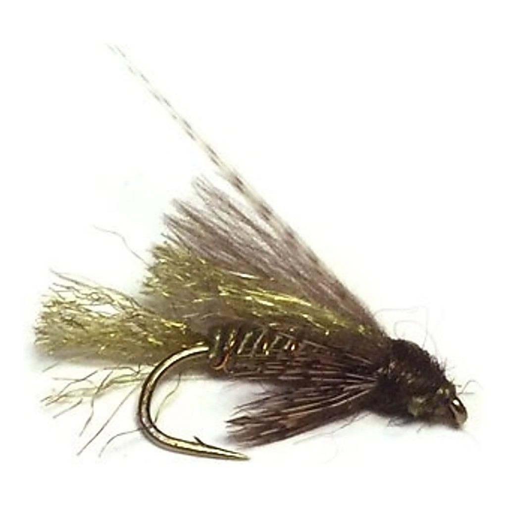 CDC Caddis Emerger Olive # 14 dans le groupe Leurre de la peche / Mouches / Mouches sèches l\'adresse Sportfiskeprylar.se (16058-OLIVE-14)