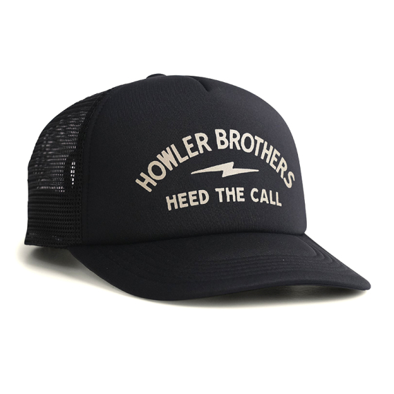 Howler Bros Foam Dome Lightning Badge - Black dans le groupe Habits et chaussures / Chapeau de peche, casquette peche / Casquettes l\'adresse Sportfiskeprylar.se (160924S-LIG)