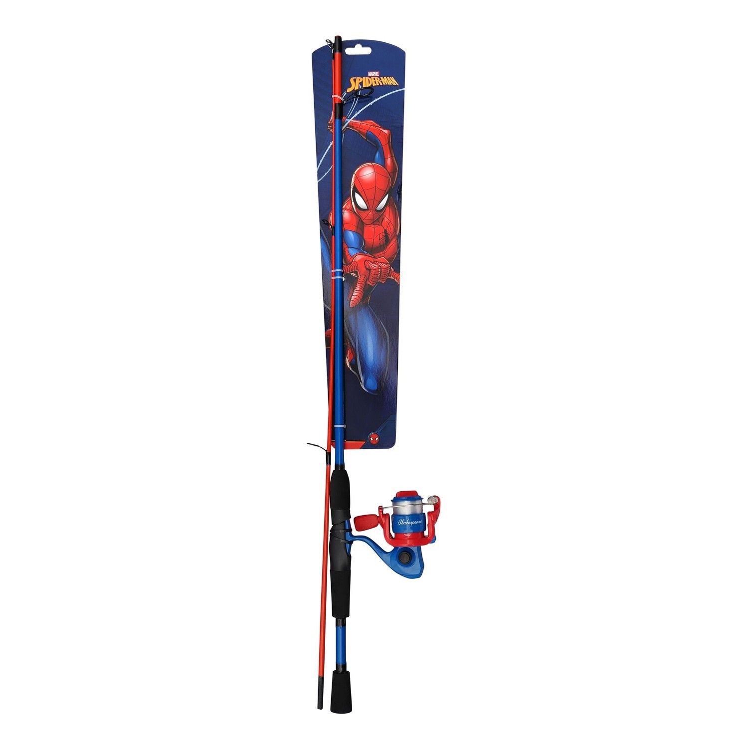 Shakespeare Marvel Spiderman Spinning Combo - 5\'6\'\' 5-20g dans le groupe Ensembles de pêche / Ensembles spinning / Ensamble Spinning Allround l\'adresse Sportfiskeprylar.se (1610333)