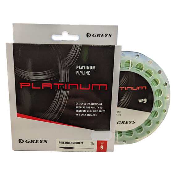Greys Platinum Pike Intermediate - #9 dans le groupe Lignes de pêche / Lignes de pêche à la mouche / Soies une main l\'adresse Sportfiskeprylar.se (1620803)
