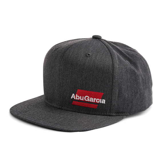 Abu Garcia Flat Brim Cap - Heather grey dans le groupe Habits et chaussures / Chapeau de peche, casquette peche / Casquettes l\'adresse Sportfiskeprylar.se (1640094)