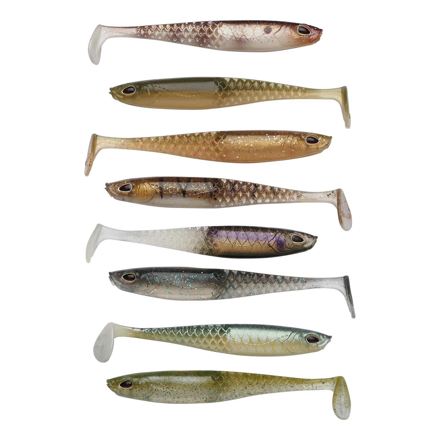 Berkley Cullshad Slim Mixpack dans le groupe Leurres de pêche / Leurre souple / Jigs pour perches et pour sandres l\'adresse Sportfiskeprylar.se (1640566r)