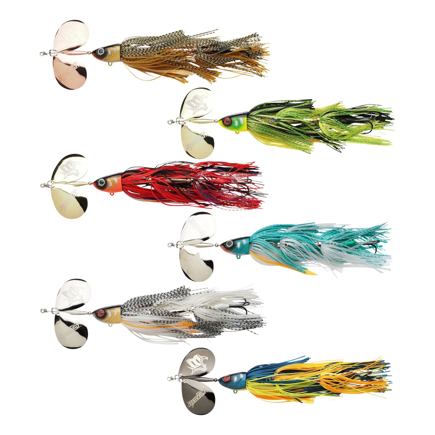 Abu Garcia Beast Skirted Spinner dans le groupe Leurres de pêche / Spinners / Spinnerbait, spinnerbait brochet l\'adresse Sportfiskeprylar.se (1640647r)
