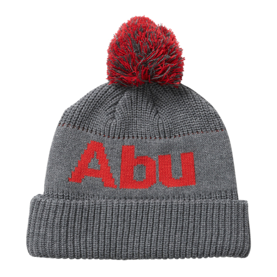 Abu Garcia Bubble Beanie - Red/Grey dans le groupe Habits et chaussures / Chapeau de peche, casquette peche / Bérets et chapeaux l\'adresse Sportfiskeprylar.se (1642458)