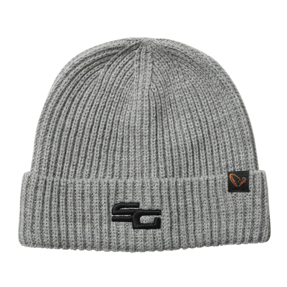 Savage Gear Wool Mix Beanie - Grey dans le groupe Habits et chaussures / Chapeau de peche, casquette peche / Bérets et chapeaux l\'adresse Sportfiskeprylar.se (1642624)