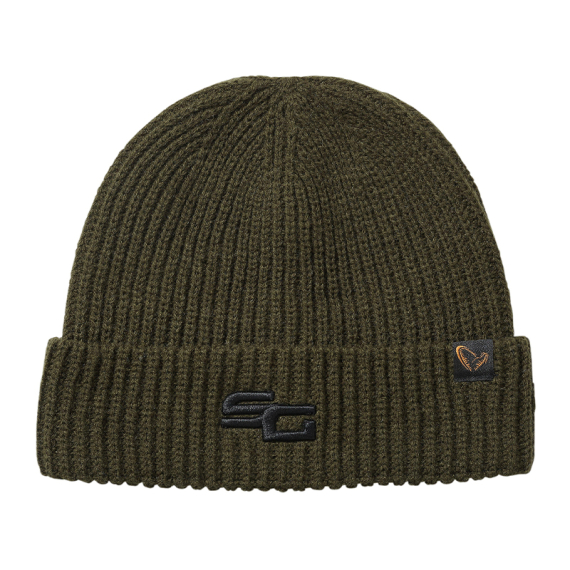 Savage Gear Wool Mix Beanie - Green dans le groupe Habits et chaussures / Chapeau de peche, casquette peche / Bérets et chapeaux l\'adresse Sportfiskeprylar.se (1642625)