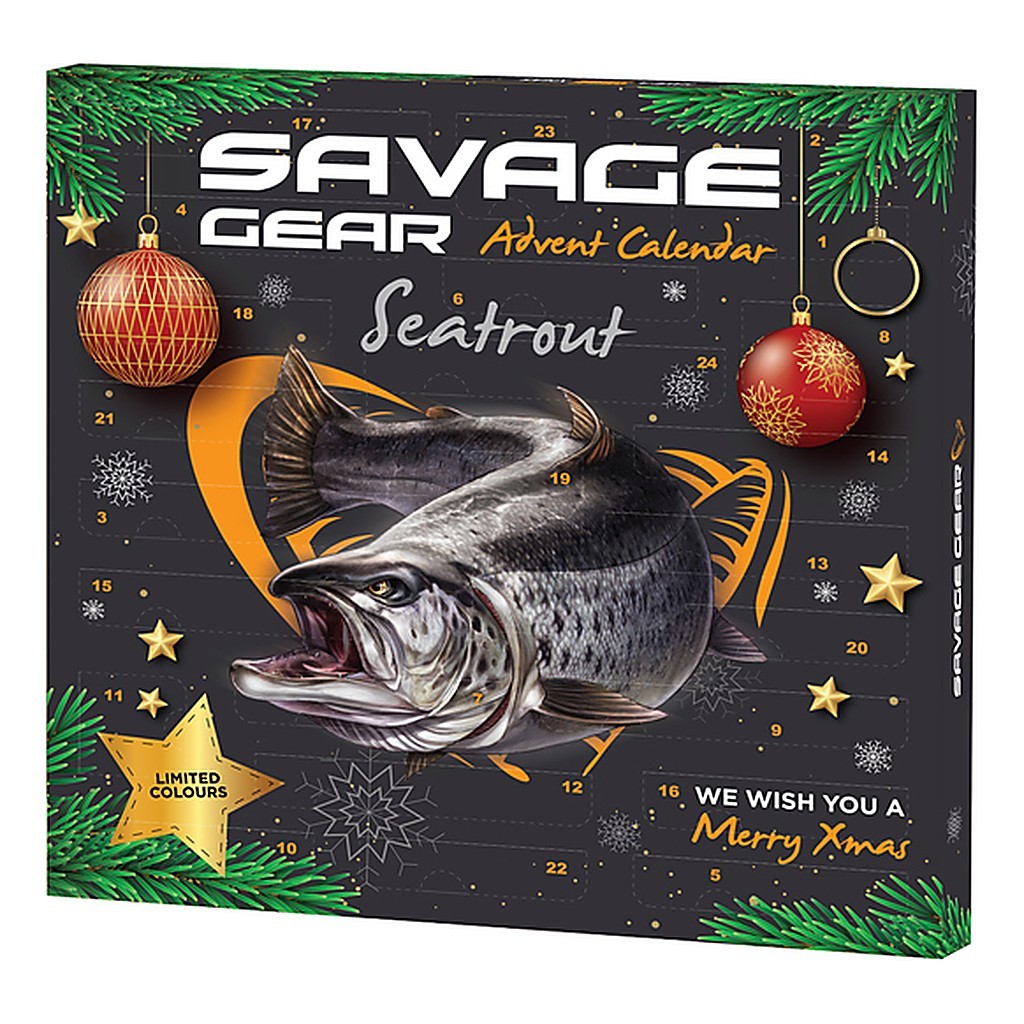Savage Gear Seatrout Calendar dans le groupe Autre / Cadeaux & Cadeaux de Noël / Calendrier de l\'avent peche l\'adresse Sportfiskeprylar.se (1656127)