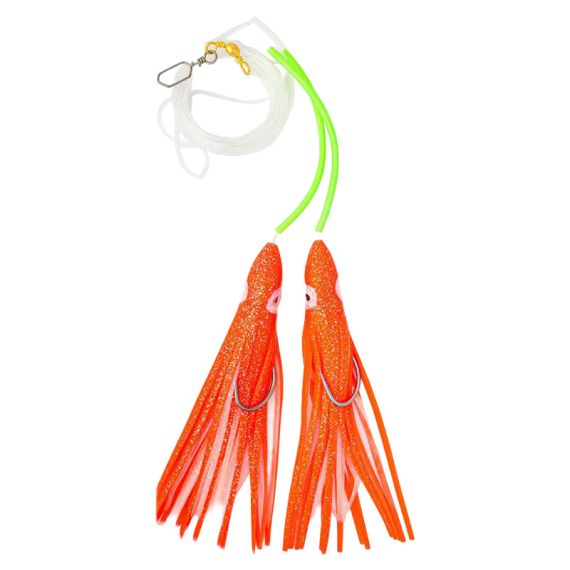 Fladen Ling/Lump & Cod Double Red Octopus Rig 7/0 1.0mm dans le groupe Leurre de la peche / Leurre pêche en mer / Flasher rigs et montages mer l\'adresse Sportfiskeprylar.se (17-1520)