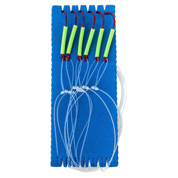 Fladen Uer Six-Hook Lumi Rig 4/0 0.75mm dans le groupe Leurre de la peche / Leurre pêche en mer / Flasher rigs et montages mer l\'adresse Sportfiskeprylar.se (17-1528)