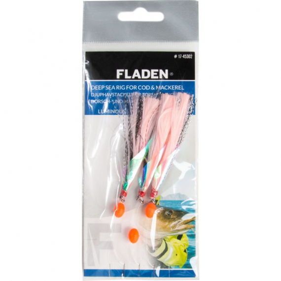 Fladen Luminous Silk Hooks dans le groupe Leurre de la peche / Leurre pêche en mer / Flasher rigs et montages mer l\'adresse Sportfiskeprylar.se (17-45101r)