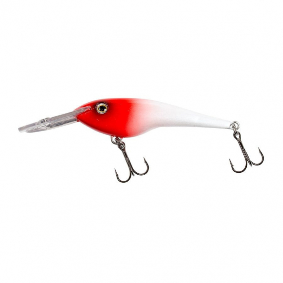 Fladen Warbird Deep Diver 8,5cm - Red & White dans le groupe Leurres / Crankbaits l\'adresse Sportfiskeprylar.se (18-348501)