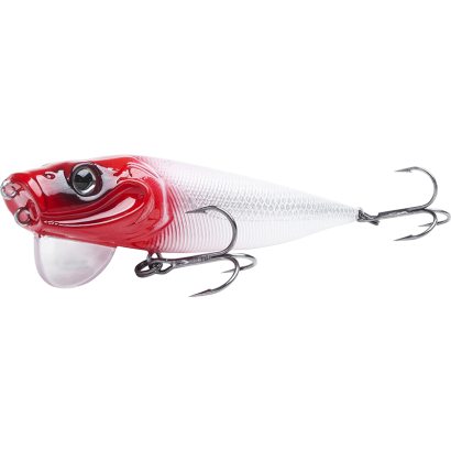 Maxximus Predator Pike Prey Popper 95mm Red & White dans le groupe Leurre de la peche / Leurre de surface l\'adresse Sportfiskeprylar.se (18-509501)