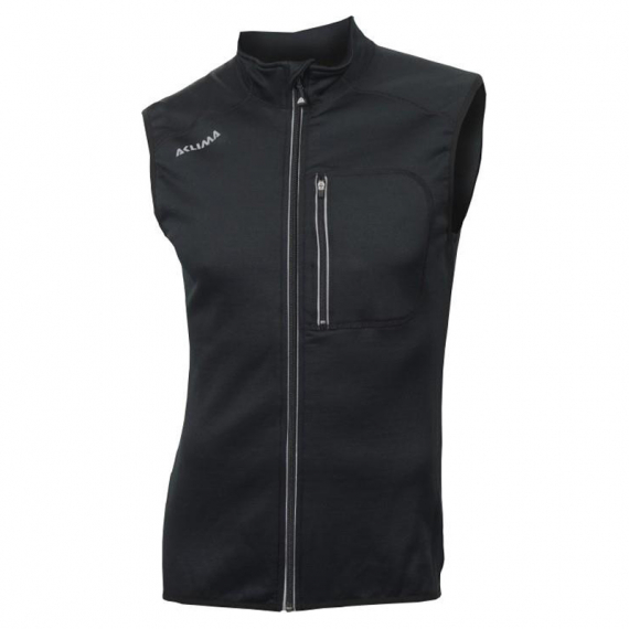 Aclima WoolShell Vest Man, Jet Black dans le groupe Habits et chaussures / Habits / Vêtements chauds et sous vêtements l\'adresse Sportfiskeprylar.se (187502001-05r)