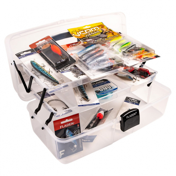 Fladen Everybody can fish River & lake box dans le groupe Leurre de la peche / Kits leurres / kits leurres truite et arc-en-ciel l\'adresse Sportfiskeprylar.se (19-2540)
