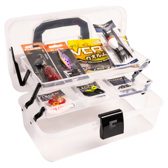 Fladen Everybody can fish Perch & Trout box dans le groupe Leurre de la peche / Kits leurres l\'adresse Sportfiskeprylar.se (19-2543)