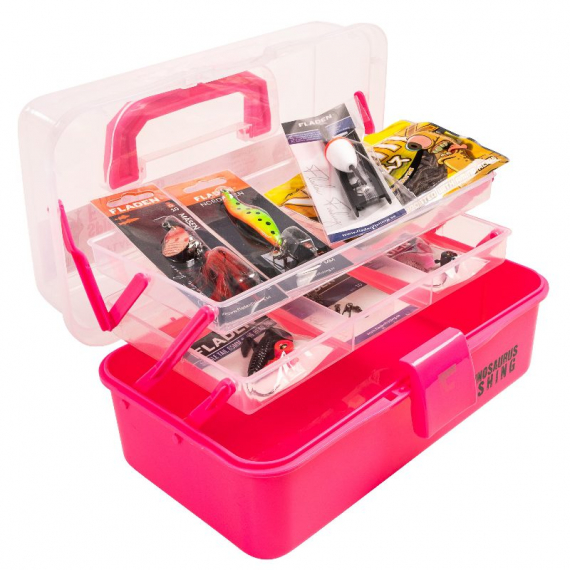 Fladen Spinosaurus Fishing Pink Lake Fishing dans le groupe Leurre de la peche / Kits leurres l\'adresse Sportfiskeprylar.se (19-2543P)