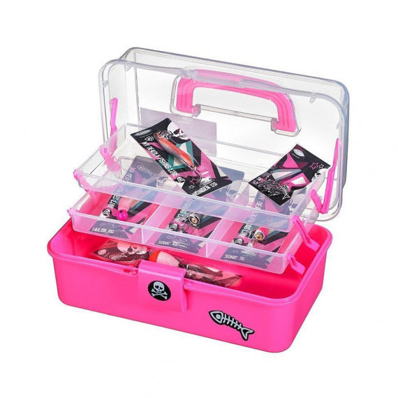 Fladen Tacklebox 28x16x13cm For lake fishing, Pink dans le groupe Stockage / Boite de peche / Boîtes classique l\'adresse Sportfiskeprylar.se (19-2553P)