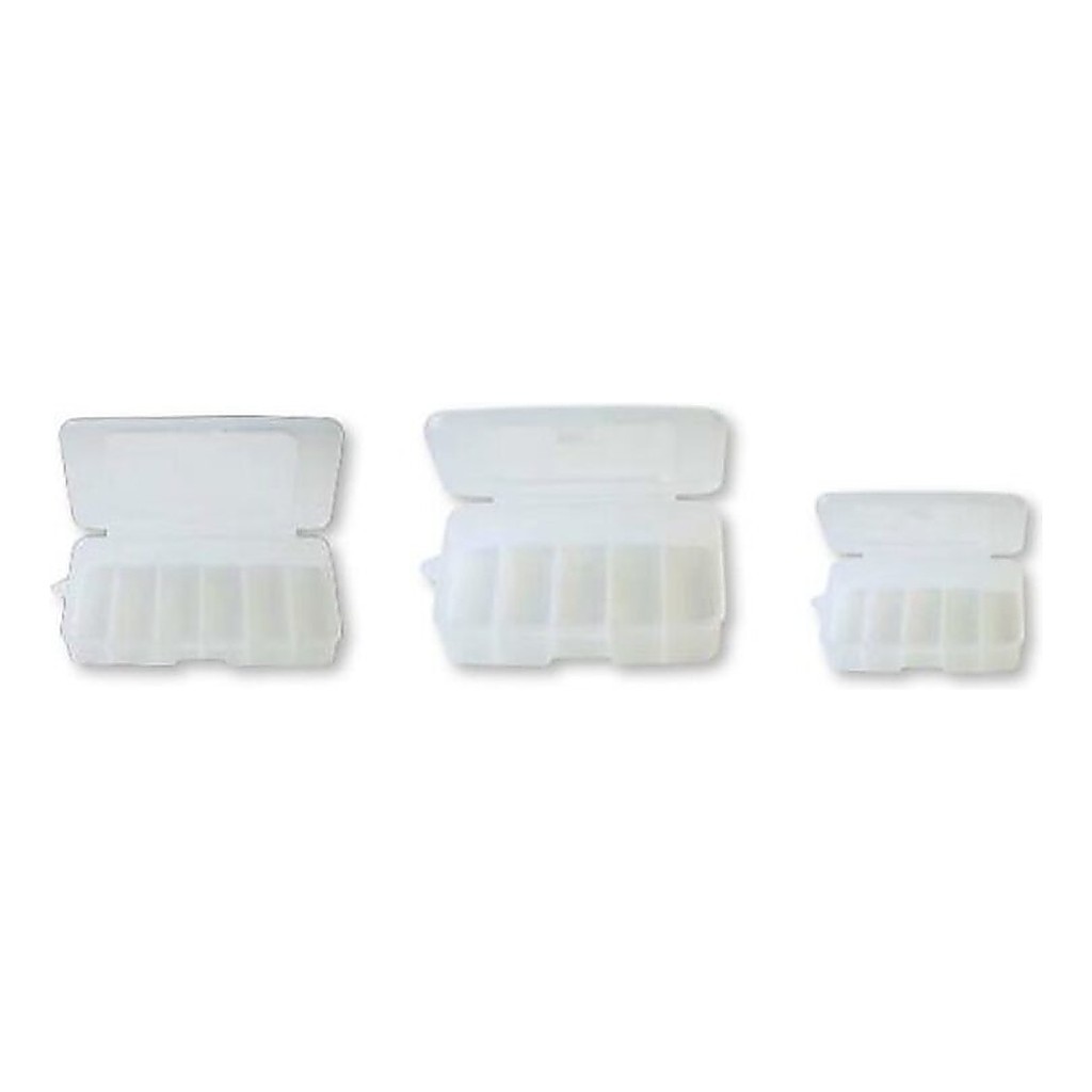 Baitbox clear 6 Compartments 110x200mm dans le groupe Stockage / Boite de peche / Boite a leurre l\'adresse Sportfiskeprylar.se (1924)