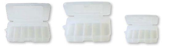 Baitbox clear 5 Compartments 75x105 mm dans le groupe Stockage / Boite de peche / Boite a leurre l\'adresse Sportfiskeprylar.se (1926)