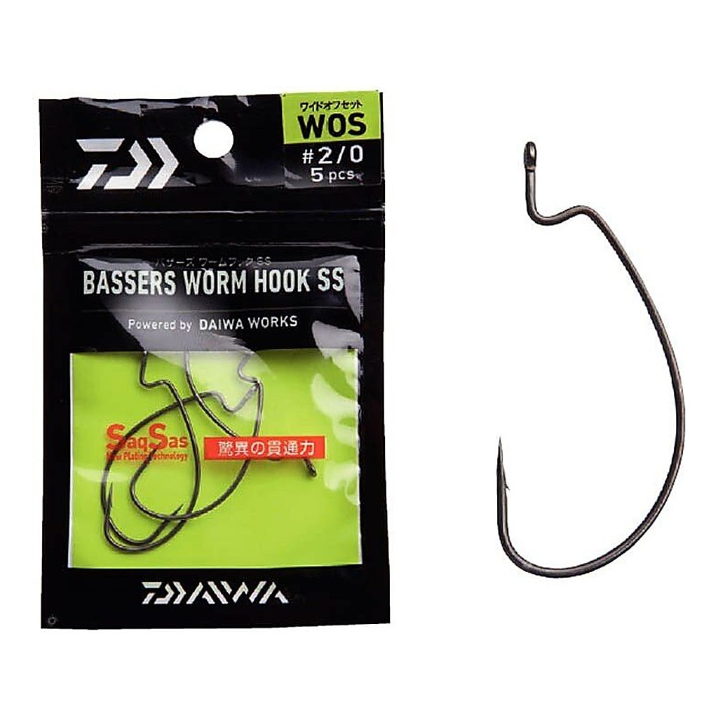 Daiwa Bassers Worm Hook Wos dans le groupe Hameçons et terminal tackle / Hamecon peche / Hameçons texans l\'adresse Sportfiskeprylar.se (196151r)