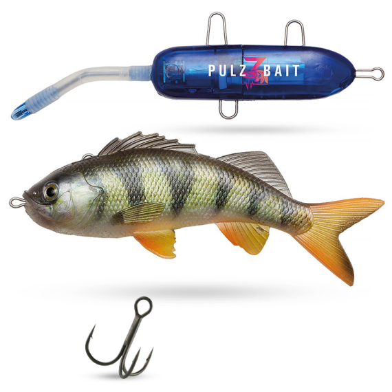 Pulz Bait Starter Kit Perch, 15cm dans le groupe Leurre de la peche / Pulz Bait l\'adresse Sportfiskeprylar.se (2000-07r)