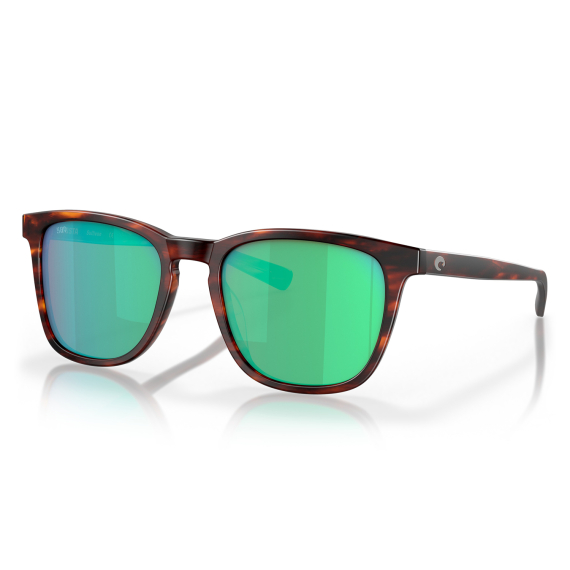 Costa Sullivan Matte Tortoise Green Mirror 580G dans le groupe Habits et chaussures / Lunettes / lunette polarisante peche l\'adresse Sportfiskeprylar.se (20020652)