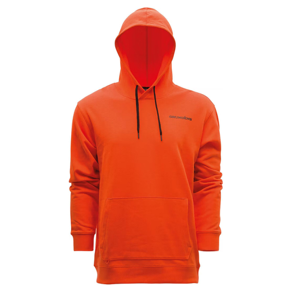 Grundéns Displacement DWR Hoodie Red Orange dans le groupe Habits et chaussures / Habits / Sweats / Hoodies l\'adresse Sportfiskeprylar.se (20032-607-0014r)