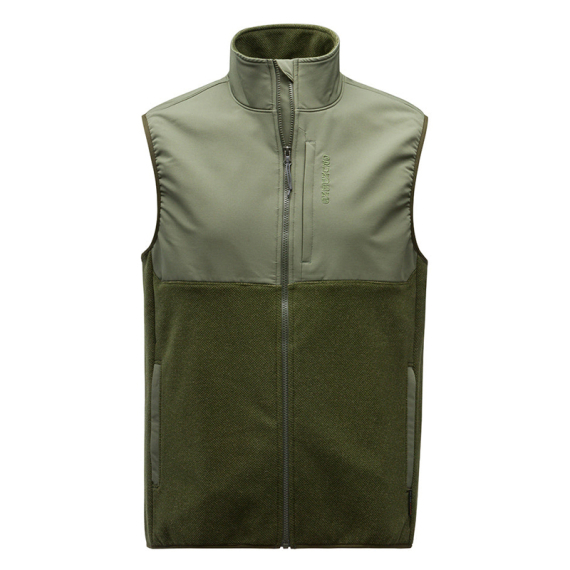 Grundéns Bering Fleece Pro Vest Deep Lichen Green/Deep Depths dans le groupe Habits et chaussures / Habits / Vestes / Vestes usage quotidien l\'adresse Sportfiskeprylar.se (20048-345-0013r)