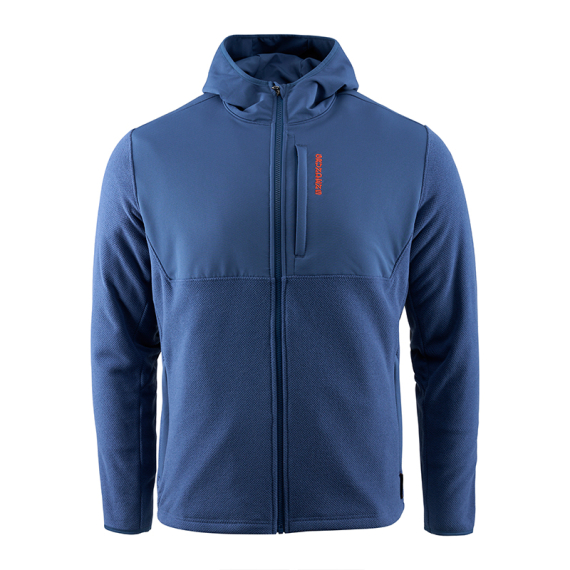Grundéns Bering Fleece Pro FZ Hoodie Blue Abyss dans le groupe Habits et chaussures / Habits / Sweats / Hoodies l\'adresse Sportfiskeprylar.se (20069-482-0014r)