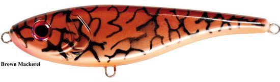 IFISH The Duke 155mm, 71g, Brown Mackerel dans le groupe Leurre de la peche / Jerkbait l\'adresse Sportfiskeprylar.se (20099200-10)