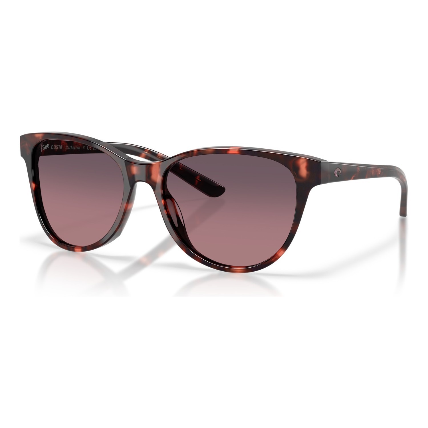Costa Catherine - Sunset Tortoise - Rose Gradient 580G dans le groupe Vêtements & Chaussures / Lunettes de soleil / lunette polarisante peche l\'adresse Sportfiskeprylar.se (20120957)