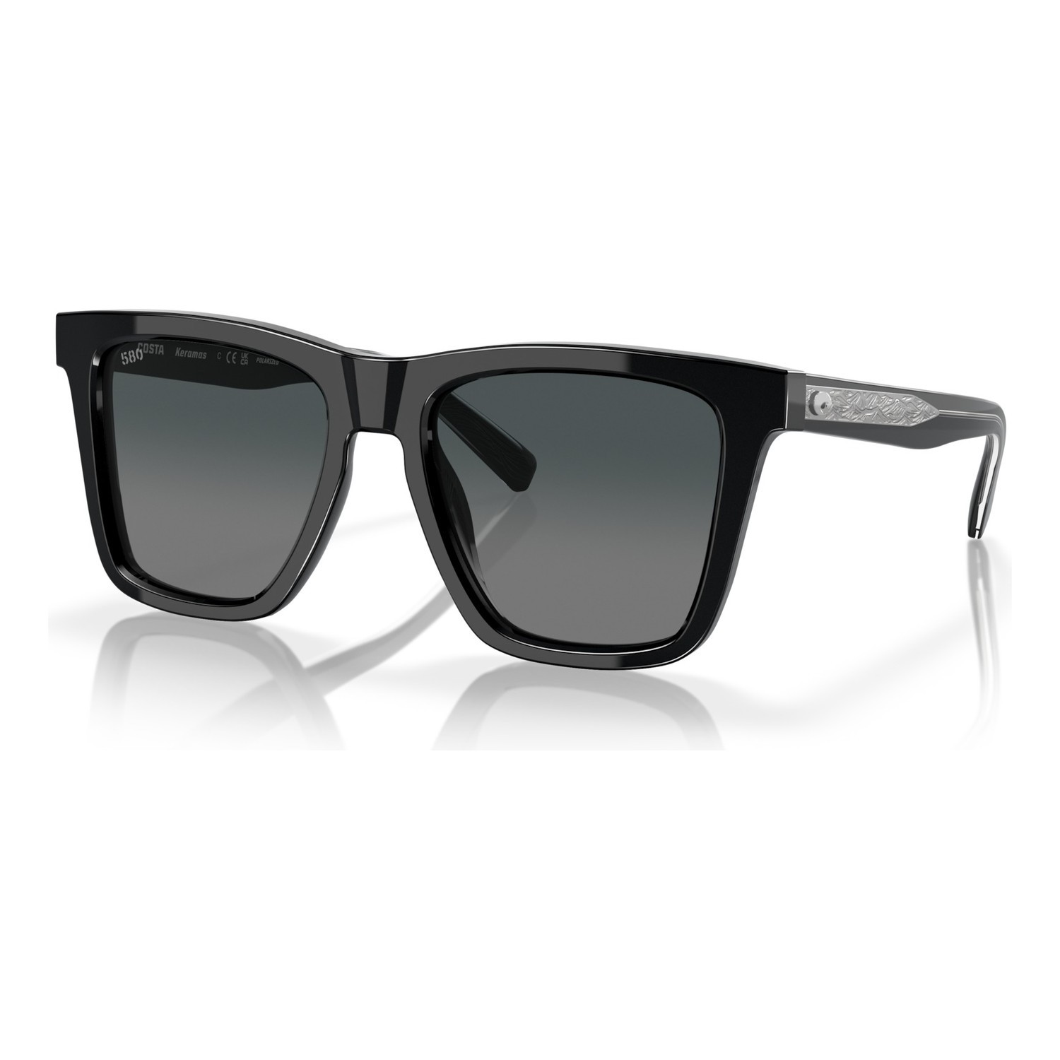 Costa Keramas-Black-Gray Gradient 580G dans le groupe Vêtements & Chaussures / Lunettes de soleil / lunette polarisante peche l\'adresse Sportfiskeprylar.se (20150254)