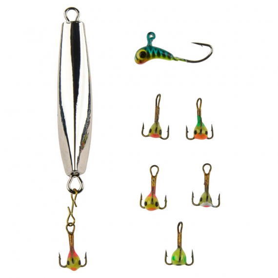 IFISH Viking Multi-Pack Pimpel - Abborre, S dans le groupe Leurre de la peche / Leurres jigging sous glace / Leurres pêche sous glace l\'adresse Sportfiskeprylar.se (20174440)