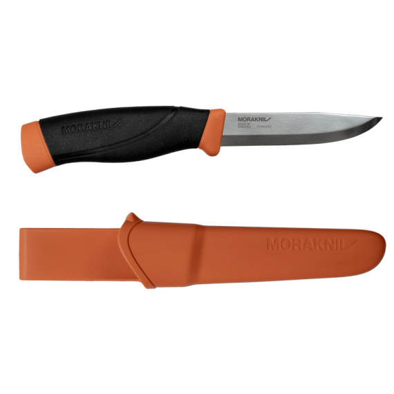 Morakniv Companion HeavyDuty - Burnt Orange dans le groupe Accessoires de pêche / Couteaux et haches / Couteaux / Couteaux Bushcraft l\'adresse Sportfiskeprylar.se (20190268)