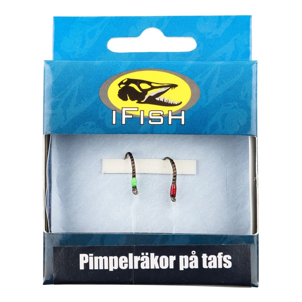 IFISH Ice Shrimp on leader 2-pcs dans le groupe Leurres de pêche / Leurres jigging sous glace / Créatures pêche sous glace l\'adresse Sportfiskeprylar.se (20241574)