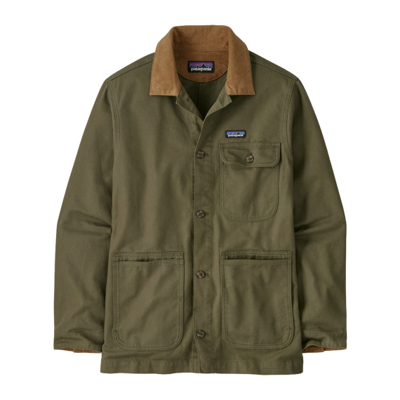 Patagonia M\'s Point Reyes Canvas Jacket Basin Green dans le groupe Habits et chaussures / Habits / veste de peche, veste pecheur / Vestes étanches l\'adresse Sportfiskeprylar.se (20250-BSNG-Sr)