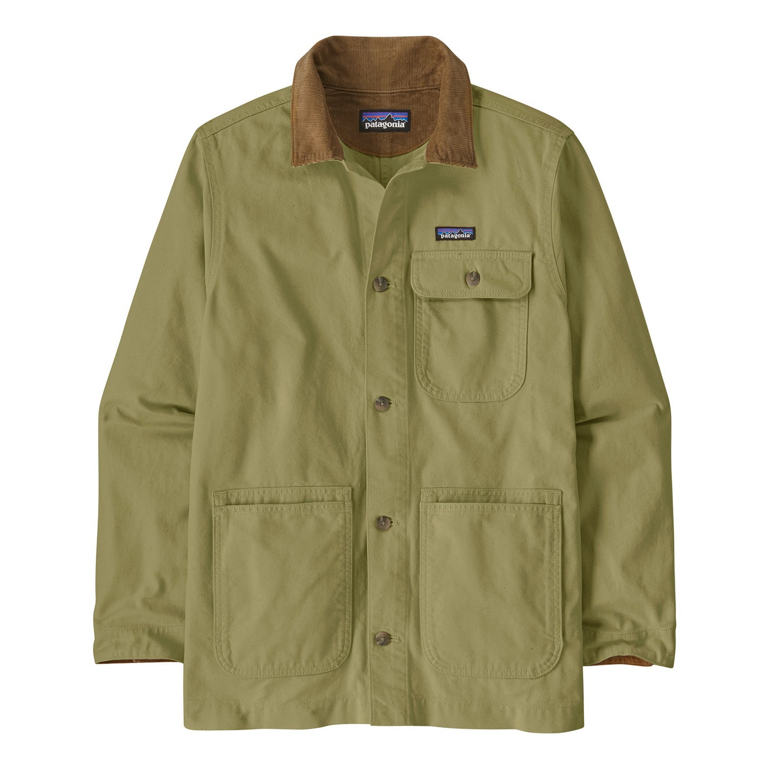 Patagonia M\'s Point Reyes Canvas Jacket Gumtree Green dans le groupe Habits et chaussures / Vêtements / Vestes de pêche / Vestes étanches l\'adresse Sportfiskeprylar.se (20250-GMTG-Sr)