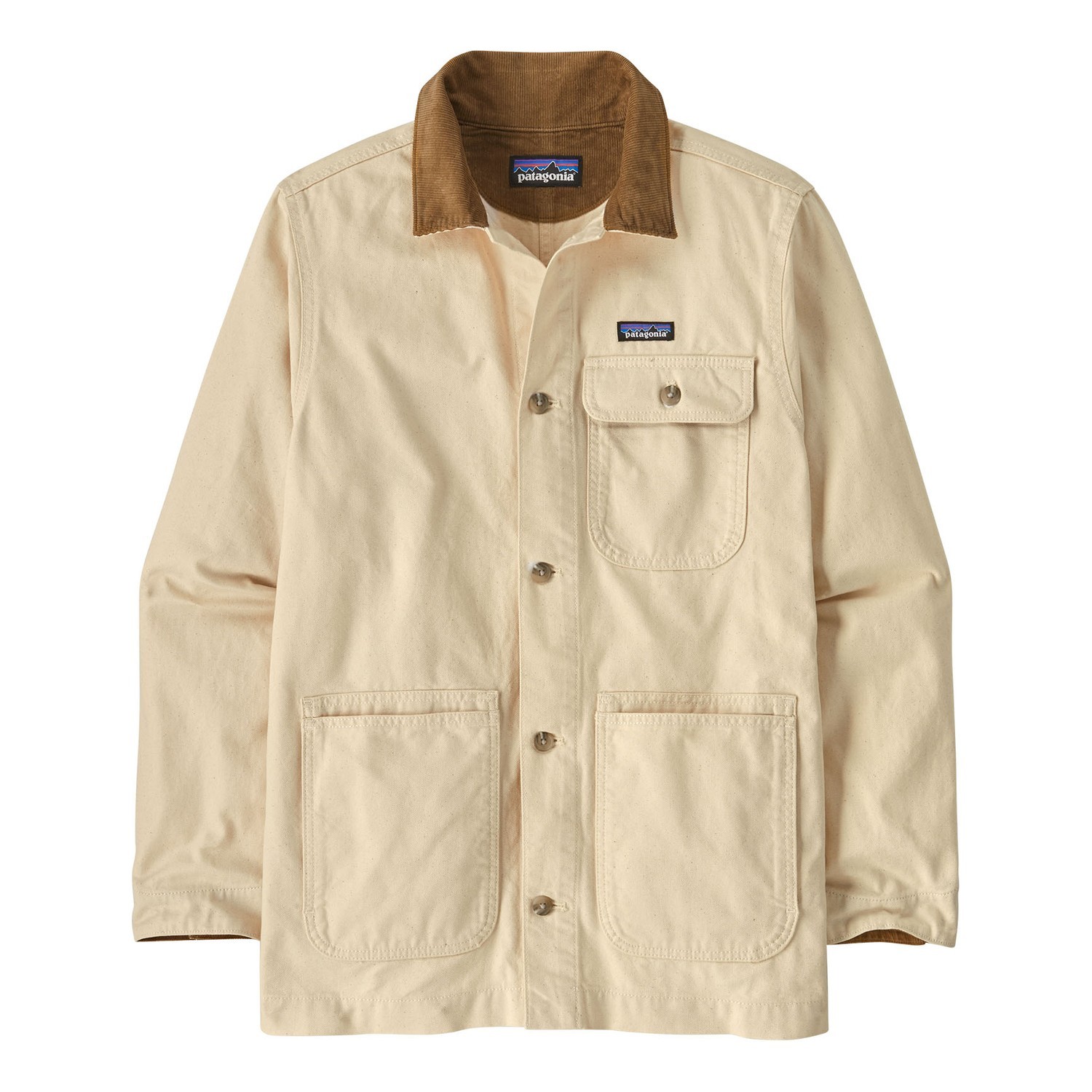 Patagonia M\'s Point Reyes Canvas Jacket Undyed Natural dans le groupe Habits et chaussures / Vêtements / Vestes de pêche / Vestes étanches l\'adresse Sportfiskeprylar.se (20250-UDNL-Sr)