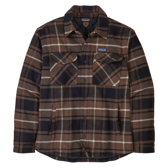 Patagonia M\'s LW Insulated Fjord Flannel Shirt OMBN dans le groupe Habits et chaussures / Habits / Chemises l\'adresse Sportfiskeprylar.se (20386-OMBN-Sr)